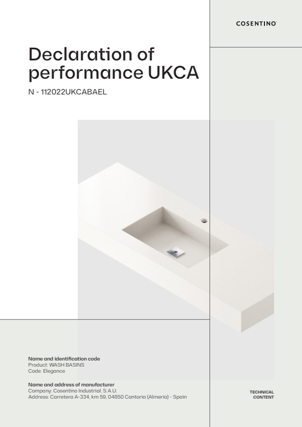 ELEGANCE Declaration of Performance UKCA (EN)