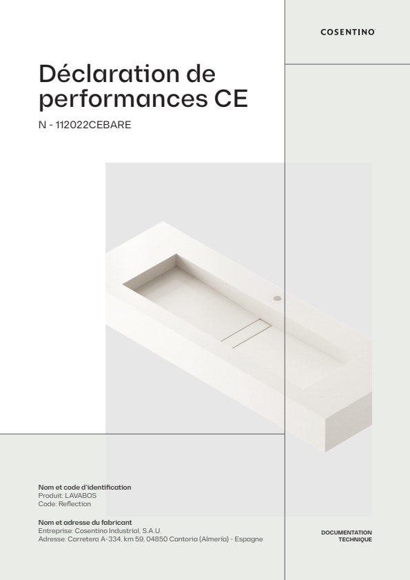 REFLECTION Déclaration de Performances CE (FR)