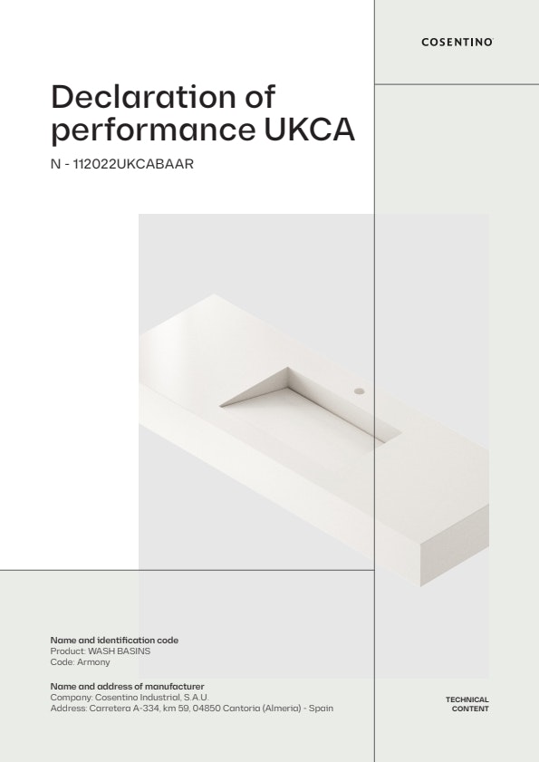 ARMONY Declaration of Performance UKCA (EN)