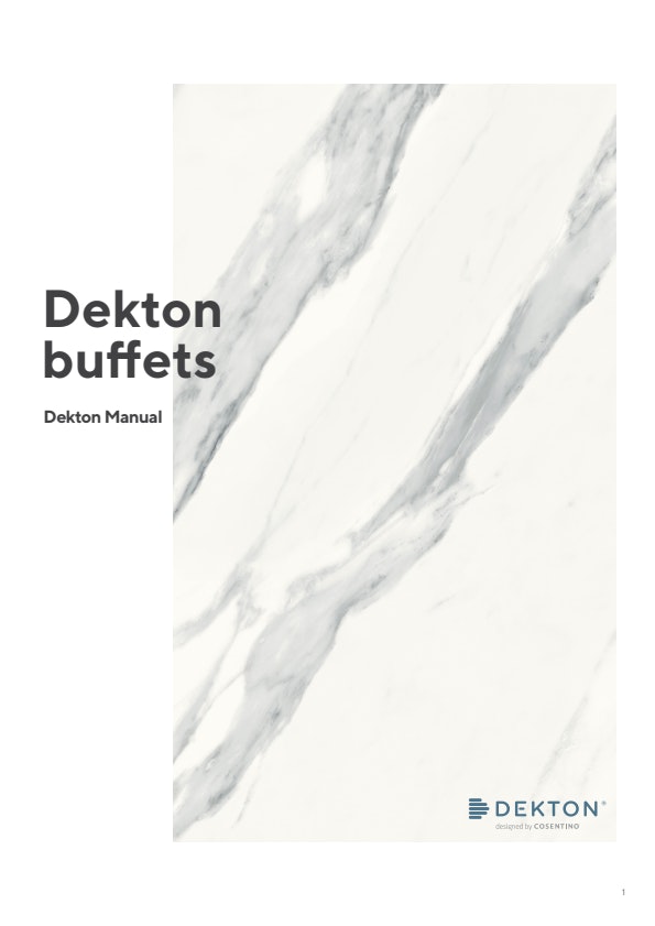 [DK] Food Services Manual (ES) Buffets