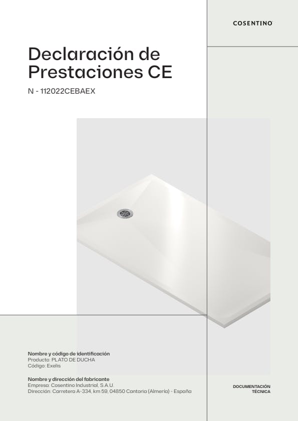 Exelis Declaracion de Prestaciones CE (ES)