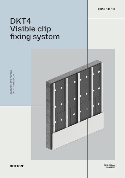 DKT4 Visible Clip Fixing Façade System (EN)