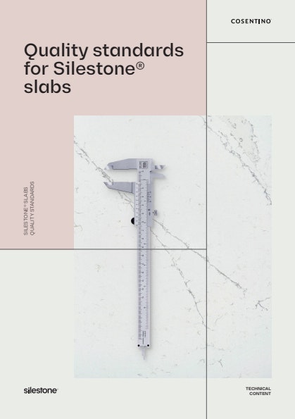 Quality standards for Silestone slabs
