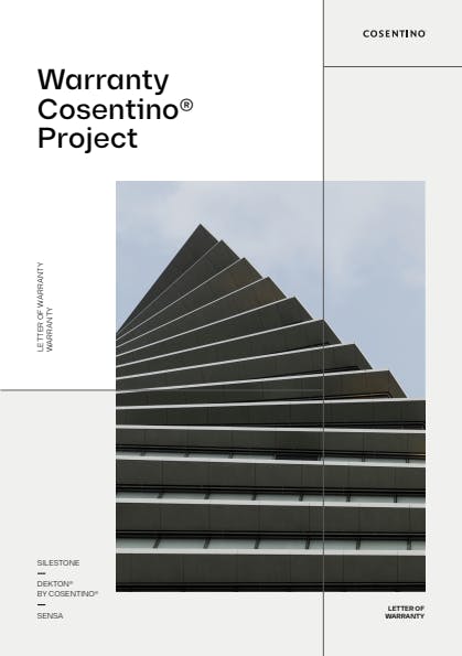 Warranty Cosentino Project EN