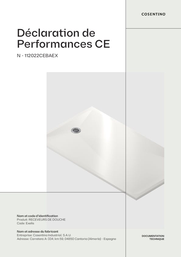 EXELIS Déclaration de Performances CE (FR)