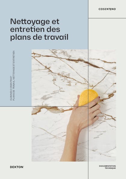 PLANS DE TRAVAIL EN DEKTON Nettoyage et entretien (FR)