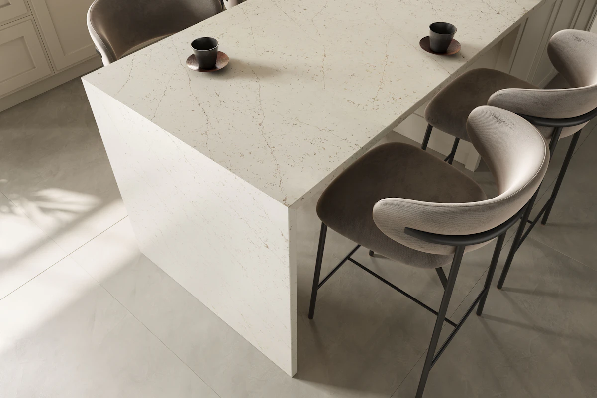 Persian White Quartz scene 2