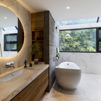 Spa Inspired DKTN Bathroom