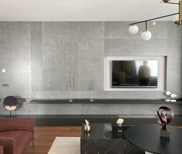 A grey tone for the living