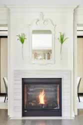 Sensa Fireplace - White Macaubas 2