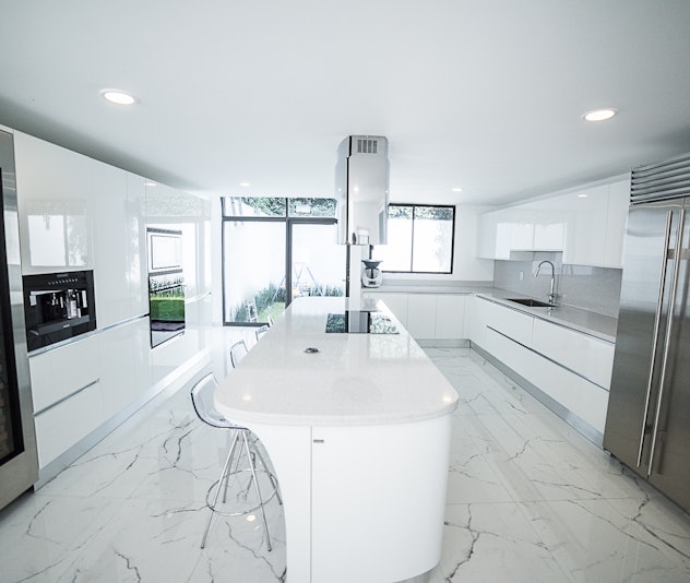 White project by Scavolini