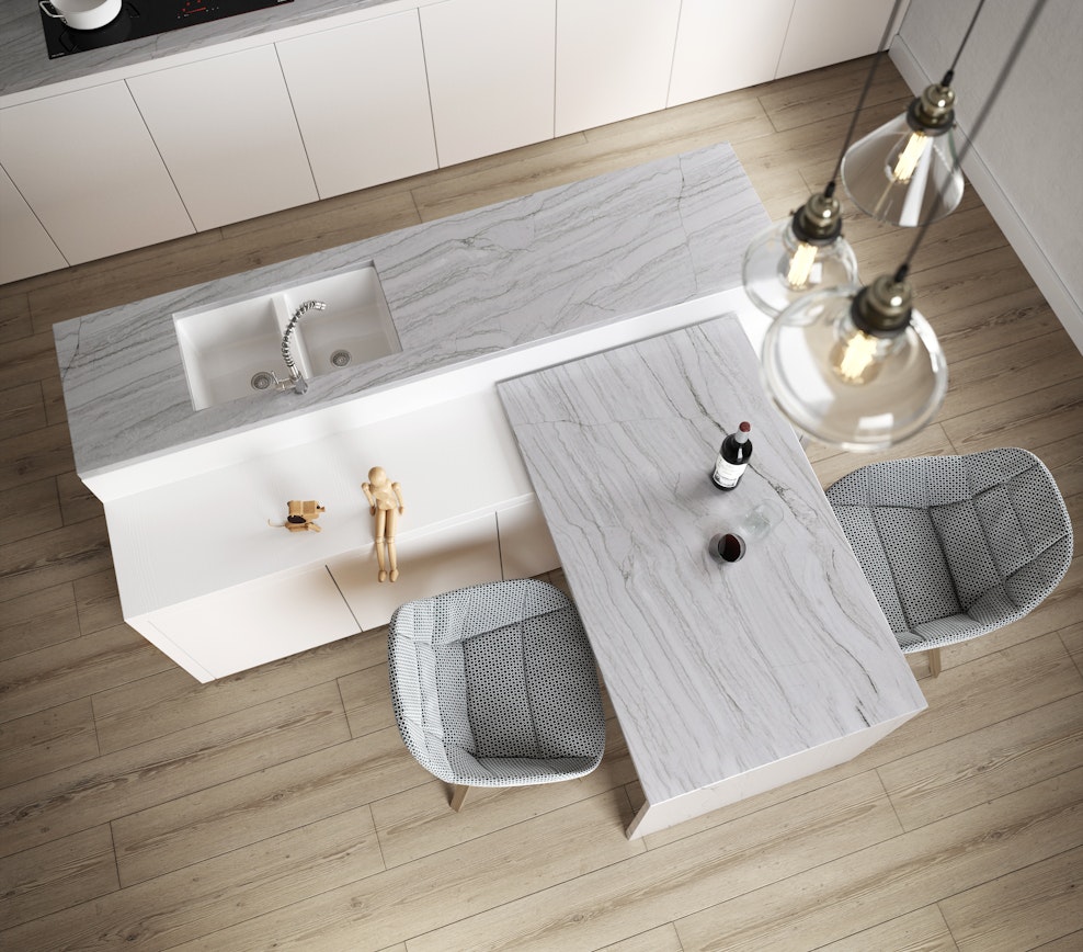 Scalea White Macaubas - Cosentino