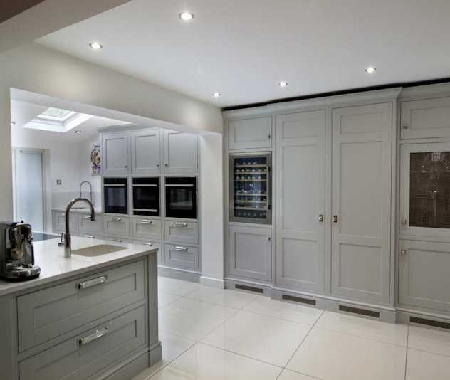 The Contemporary Shaker Kitchen in Sheffield.