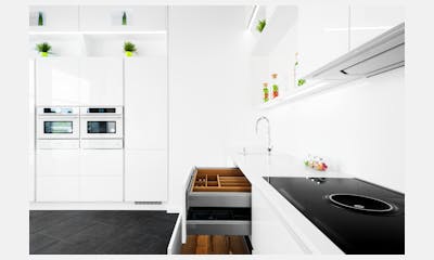 Statuario kitchen - modern