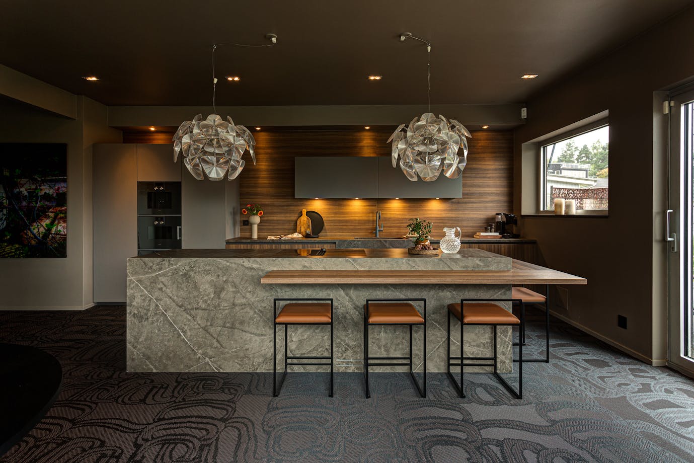 Exquisite Dekton Kira- kitchen in Stockholm through kitchen designer @Arredo3.se