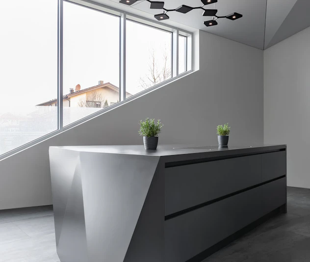 Kitchen island: Silestone