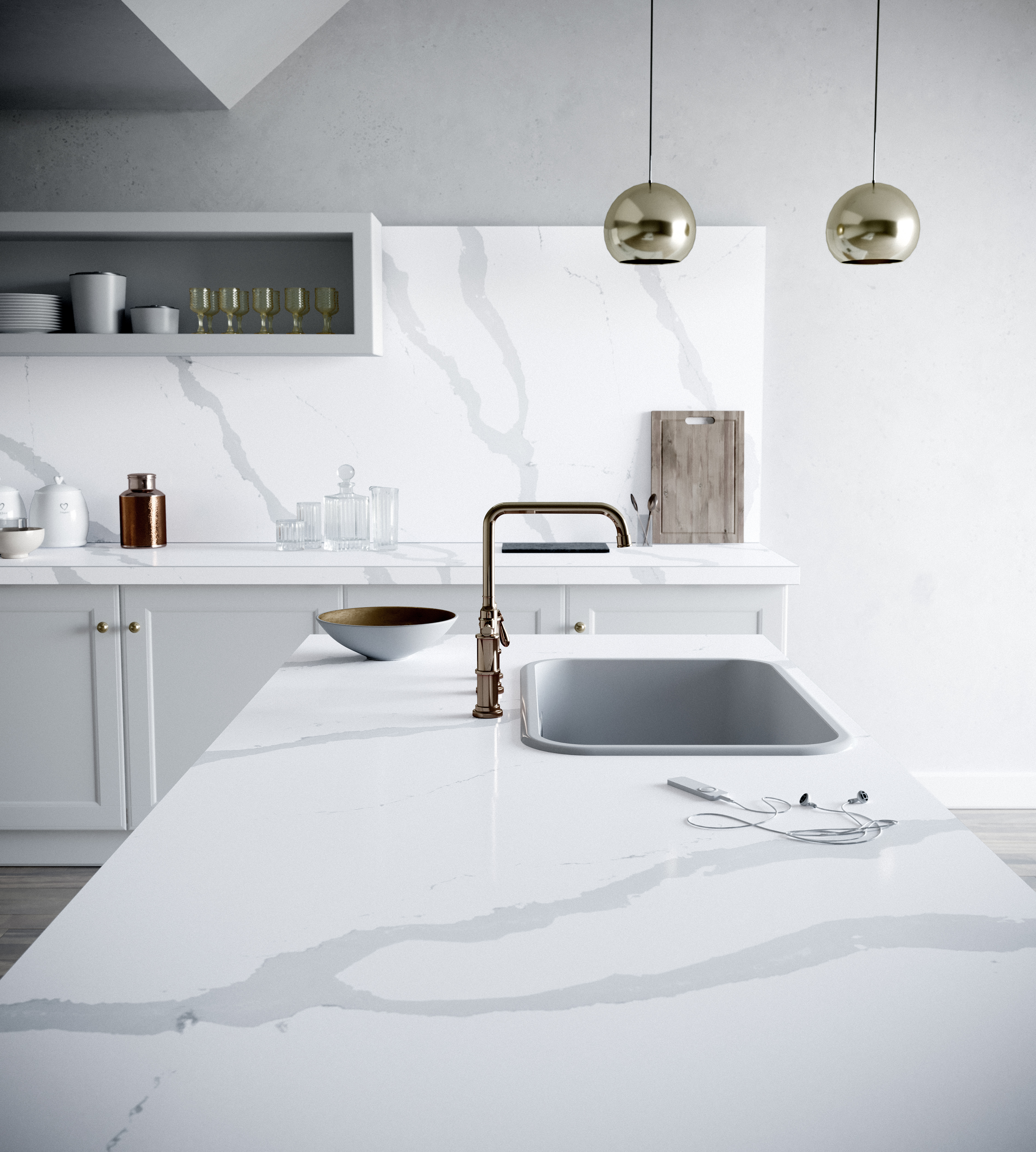 Silestone - Bianco Calacatta | By Cosentino