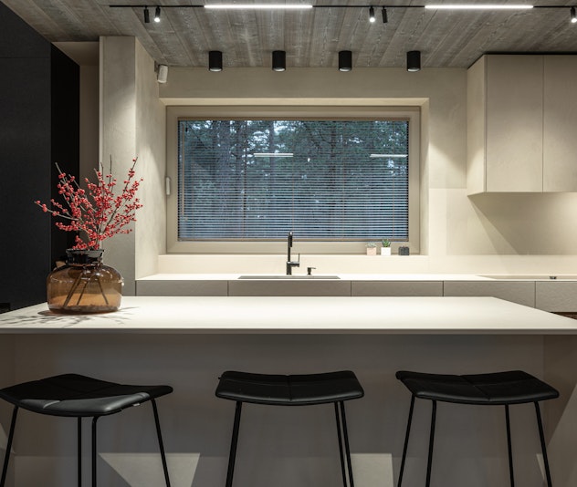 Dekton kitchen worktops by @aerisinteriors
