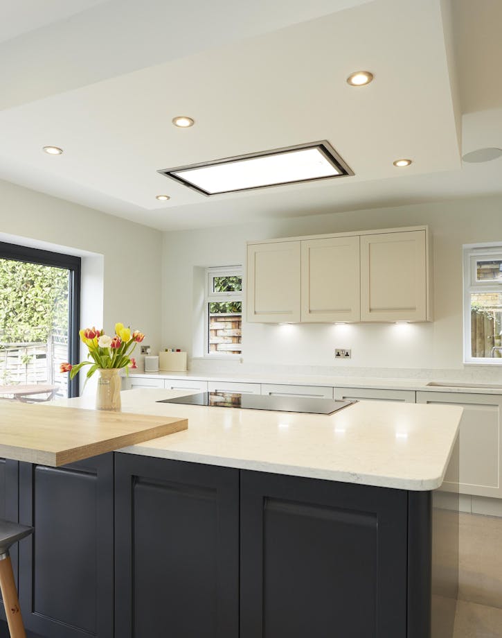 Handleless Shaker Kitchen Cosentino Ireland