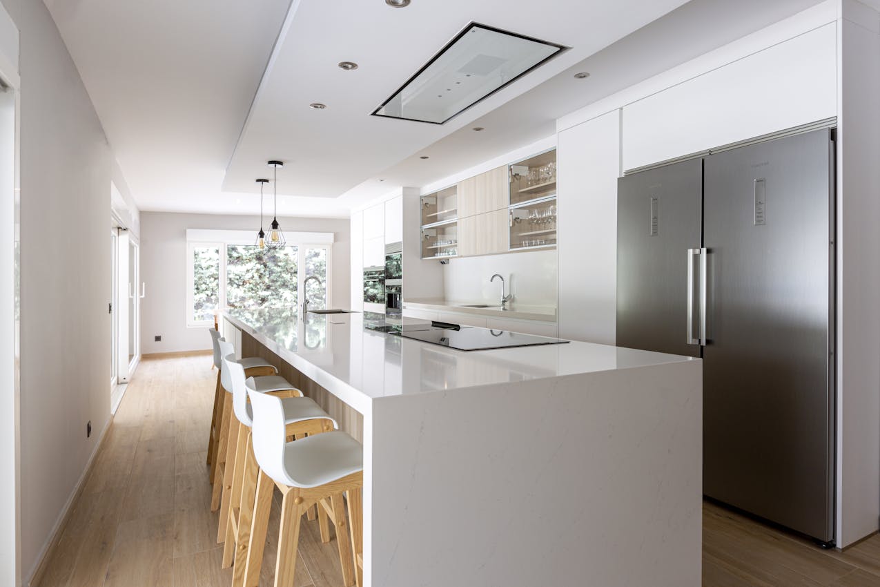 Cocina White Silestone Eternal Statuario - Cjr