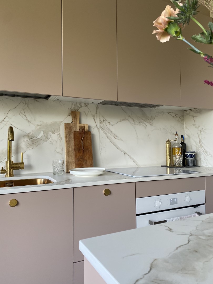 Dusty Pink kitchen