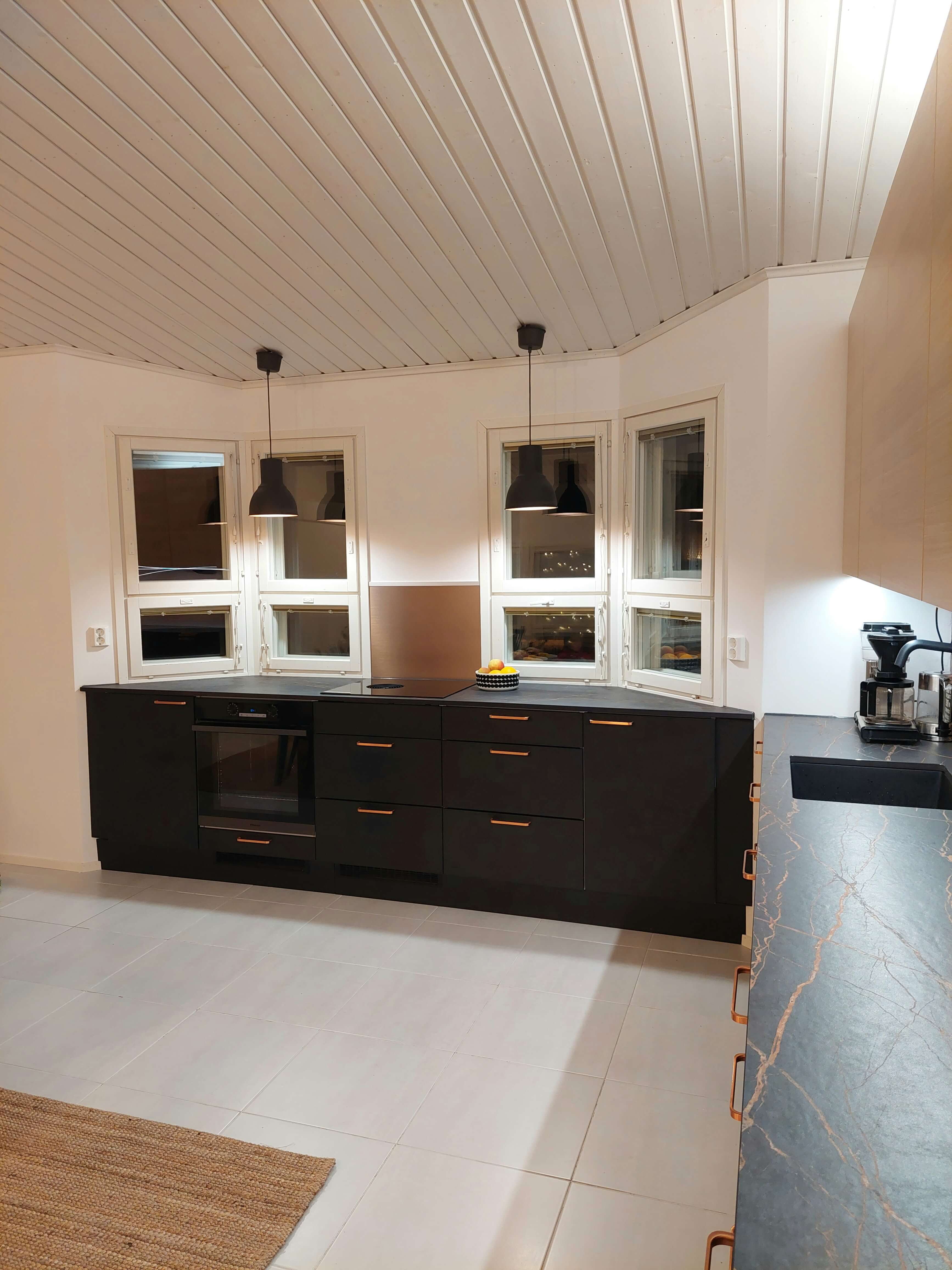 View of Kitchen renovation