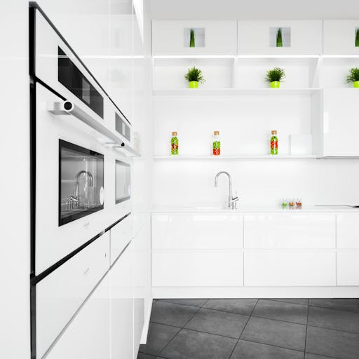 Statuario kitchen - modern