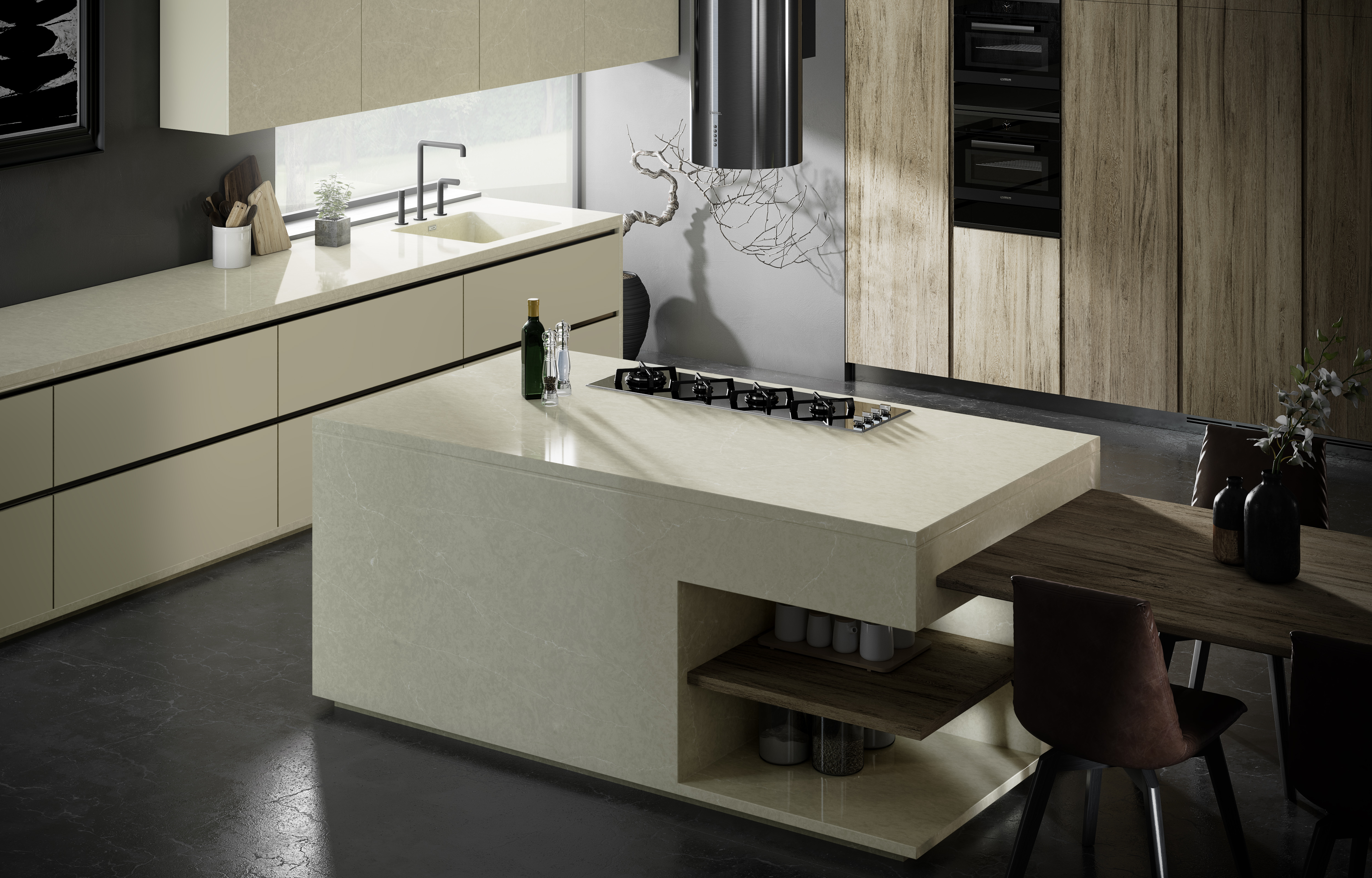 Silestone Silken Pearl By Cosentino