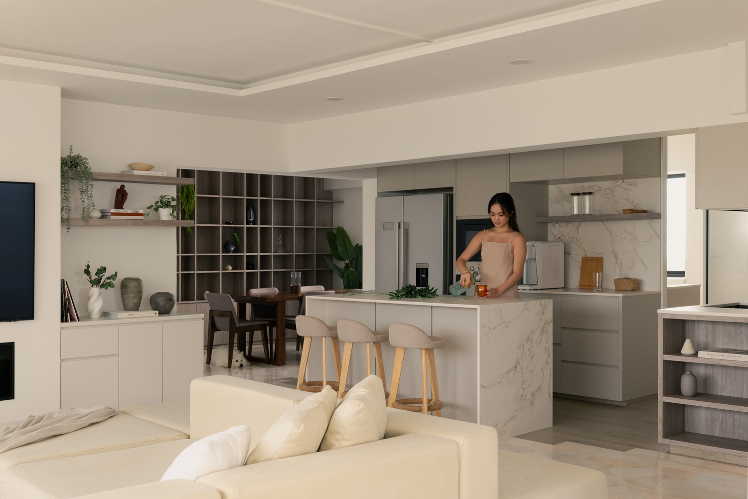 Nature Inspired Kitchen