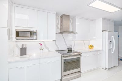 Bright White Kitchen Remodel