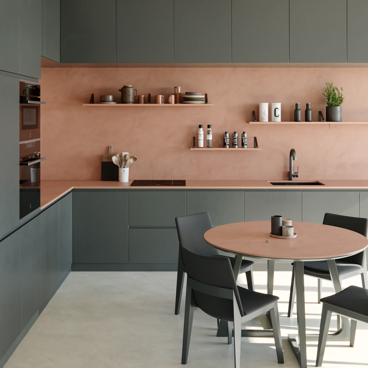 Umber Dekton scene 1
