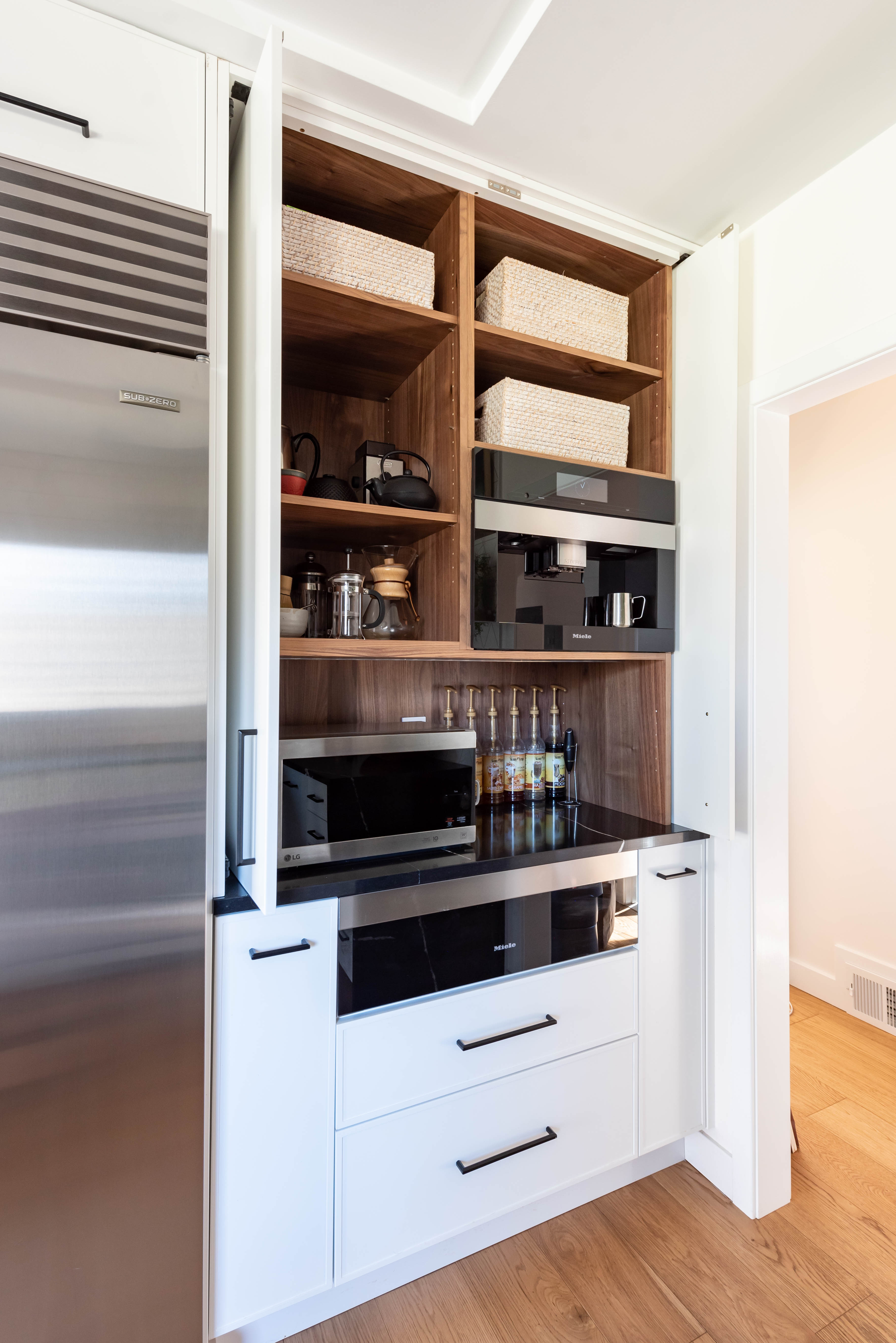 Mid Century Galley Kitchen