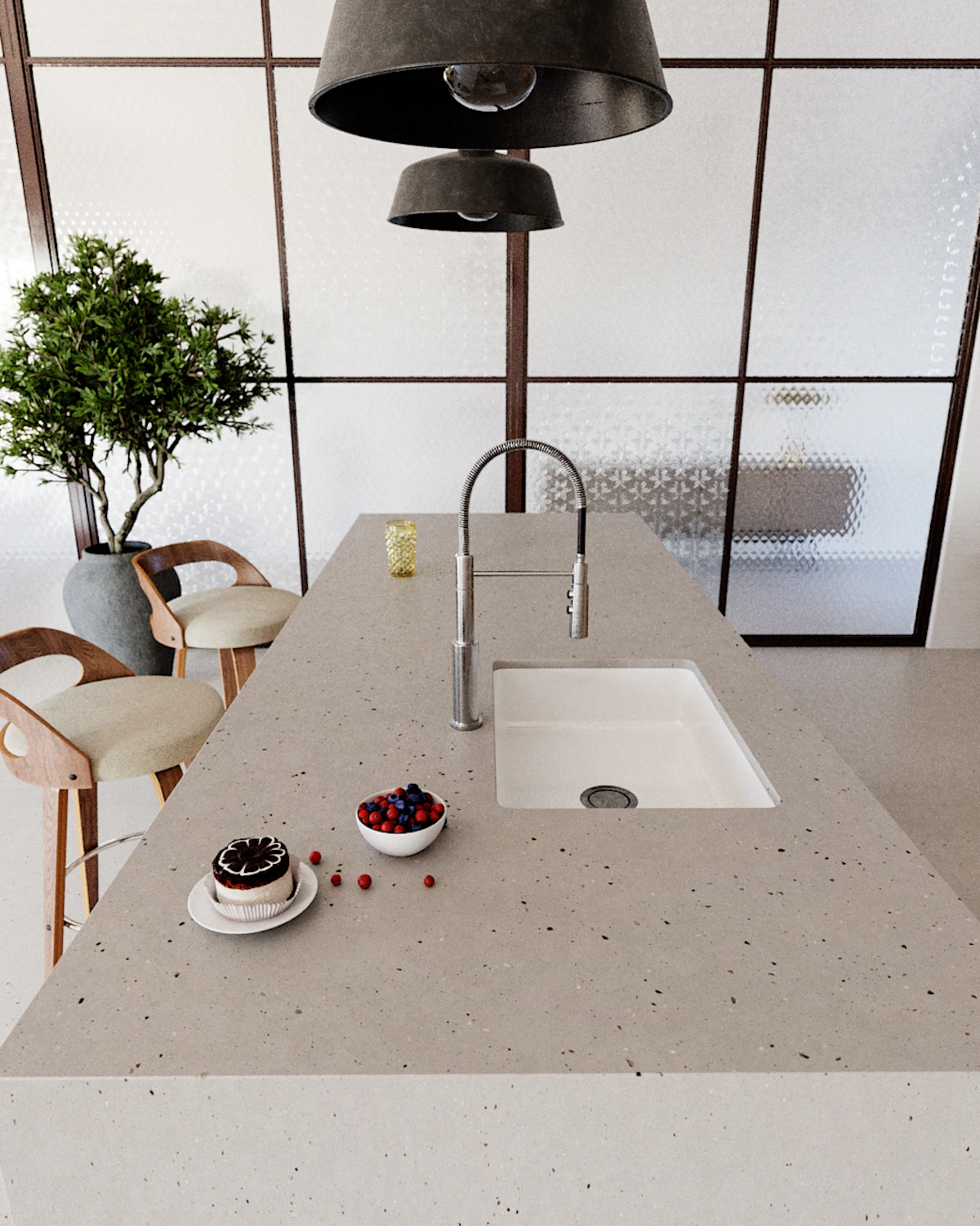Concrete Pulse Quartz scene 2