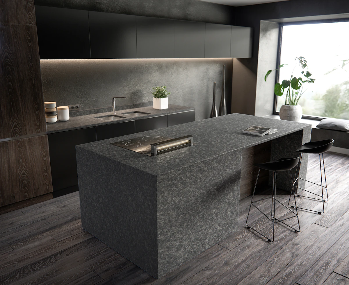 Graphite Grey Granite scene 1