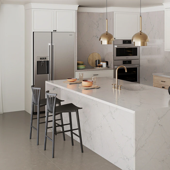 Silestone Shell Silestone Victorian Silver - Cosentino