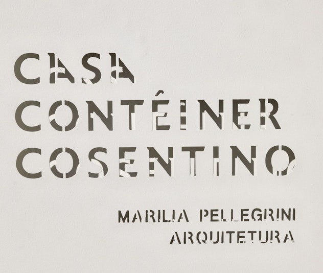 Casa Container de Marília Pellegrini