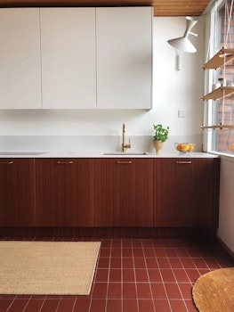 60s architect home remade kitchen