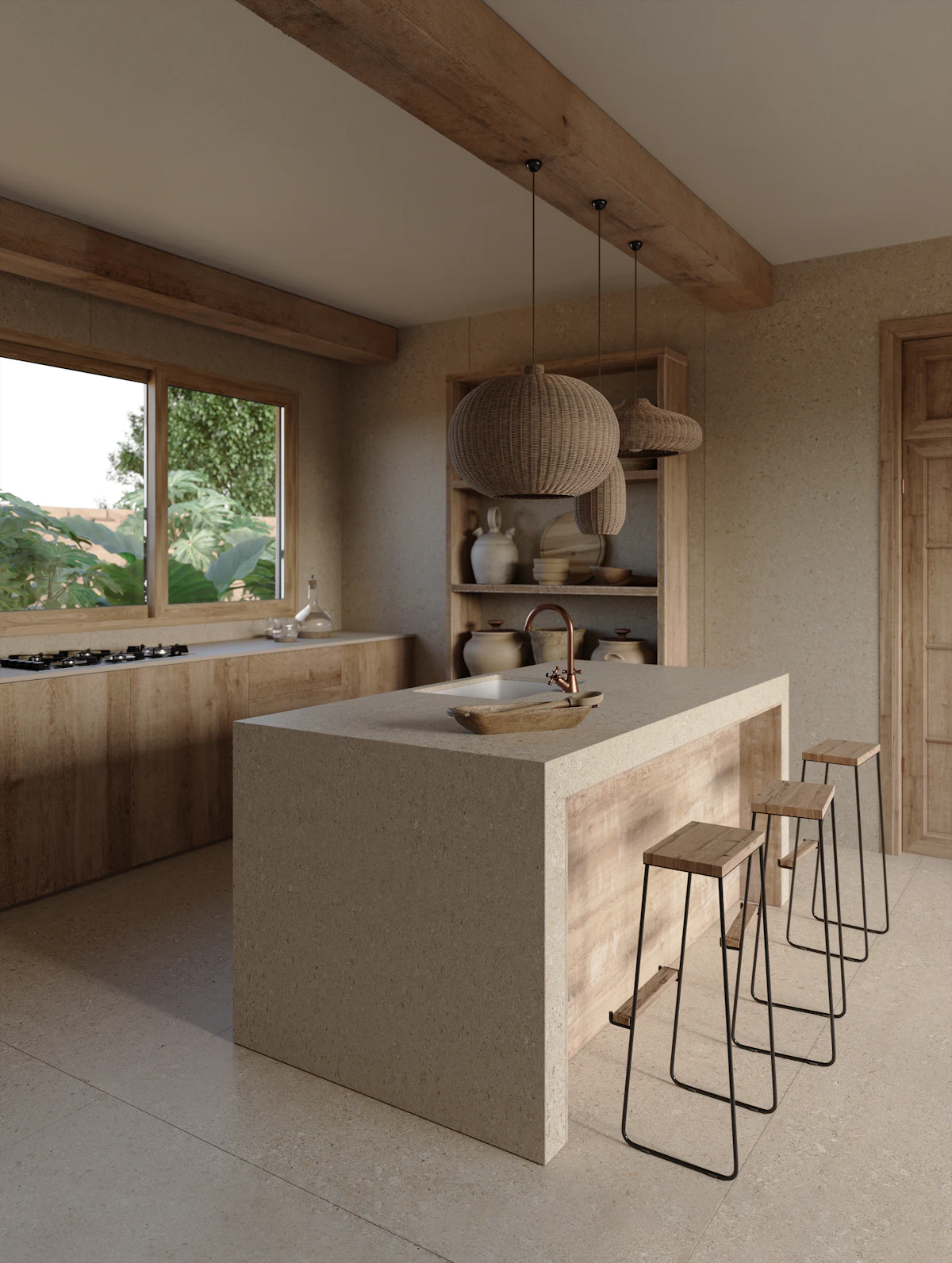 Avorio Dekton scene 1