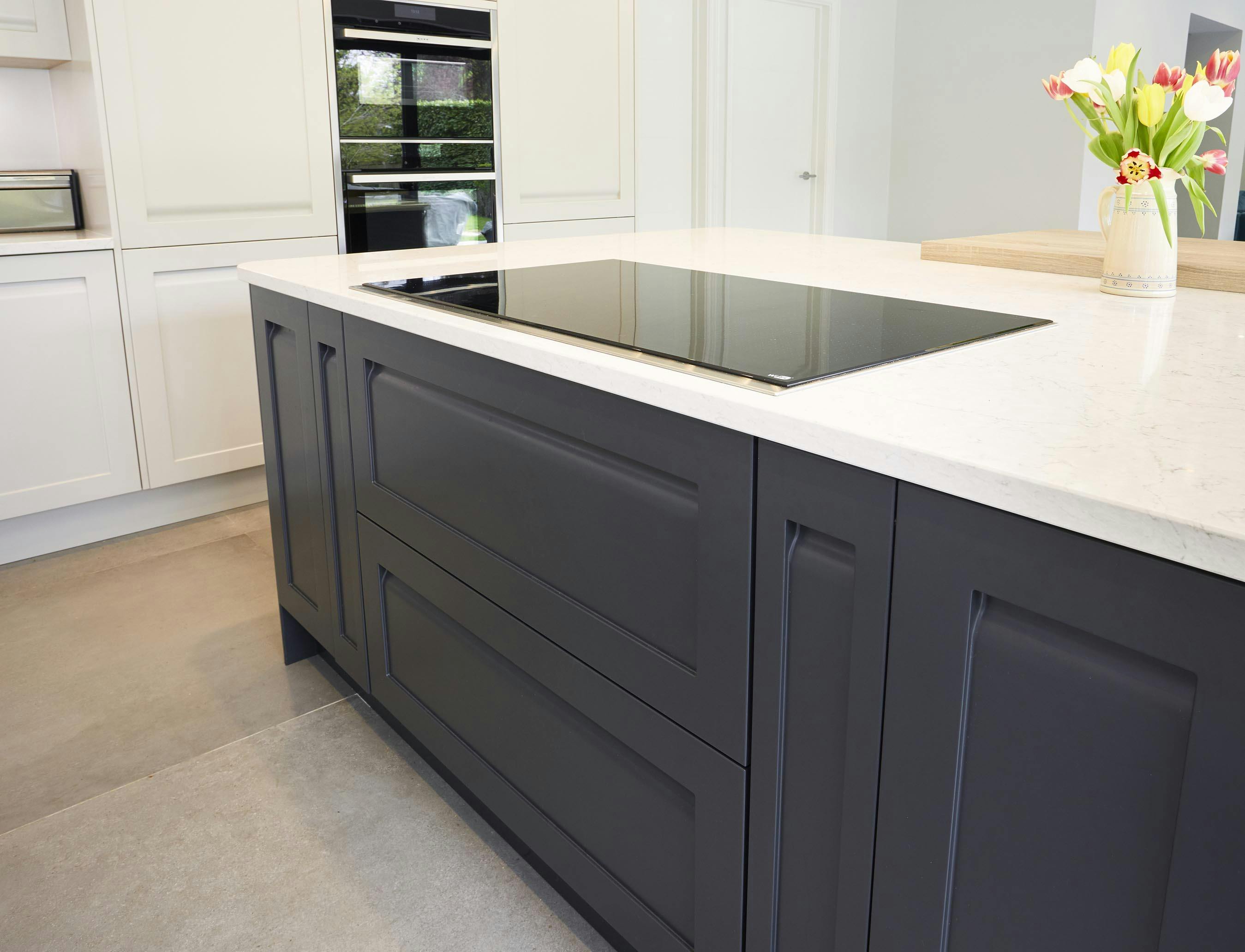 Handleless Shaker Kitchen Cosentino Ireland
