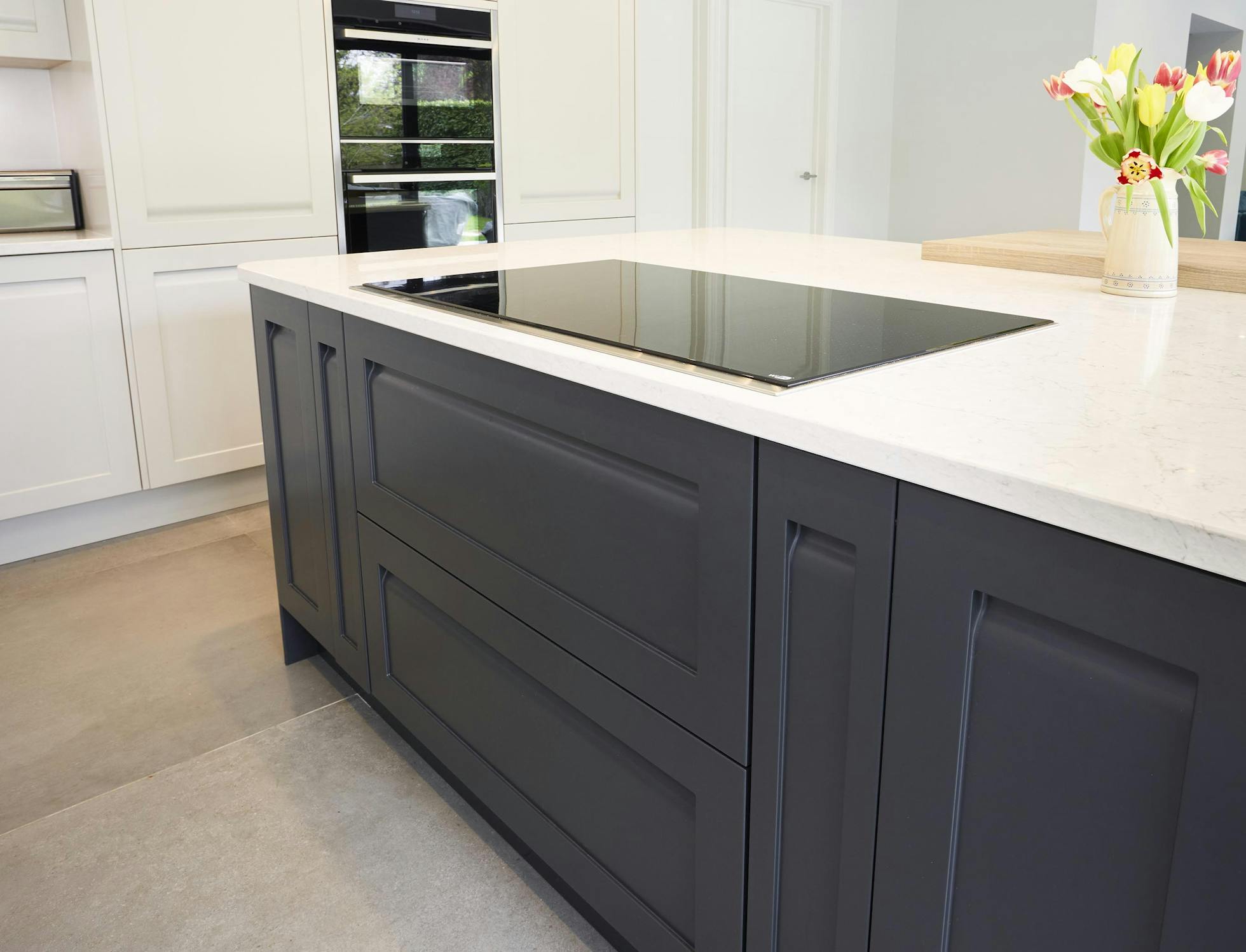 Handleless Shaker Kitchen Cosentino Ireland