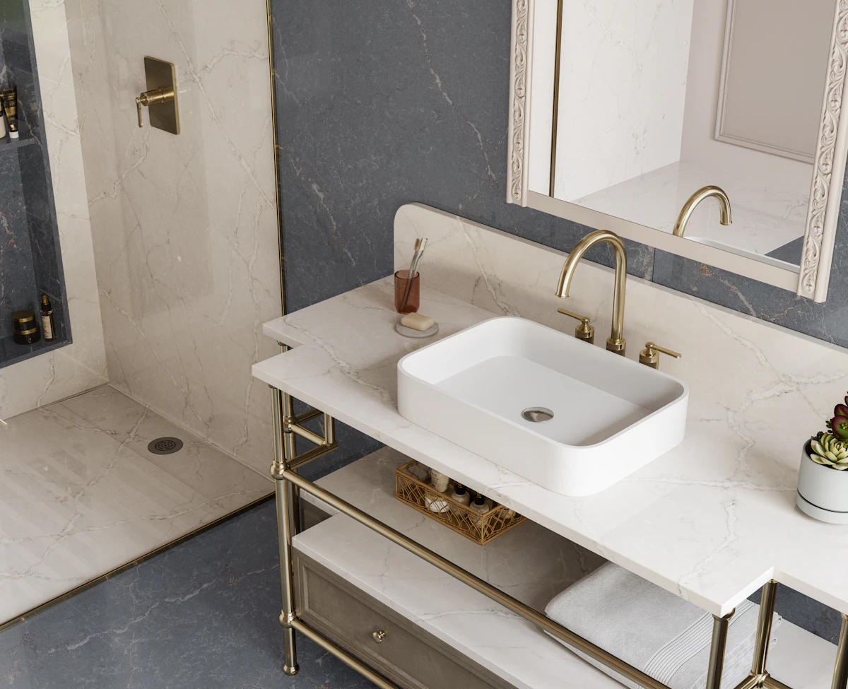 Parisien Bleu Quartz scene 3