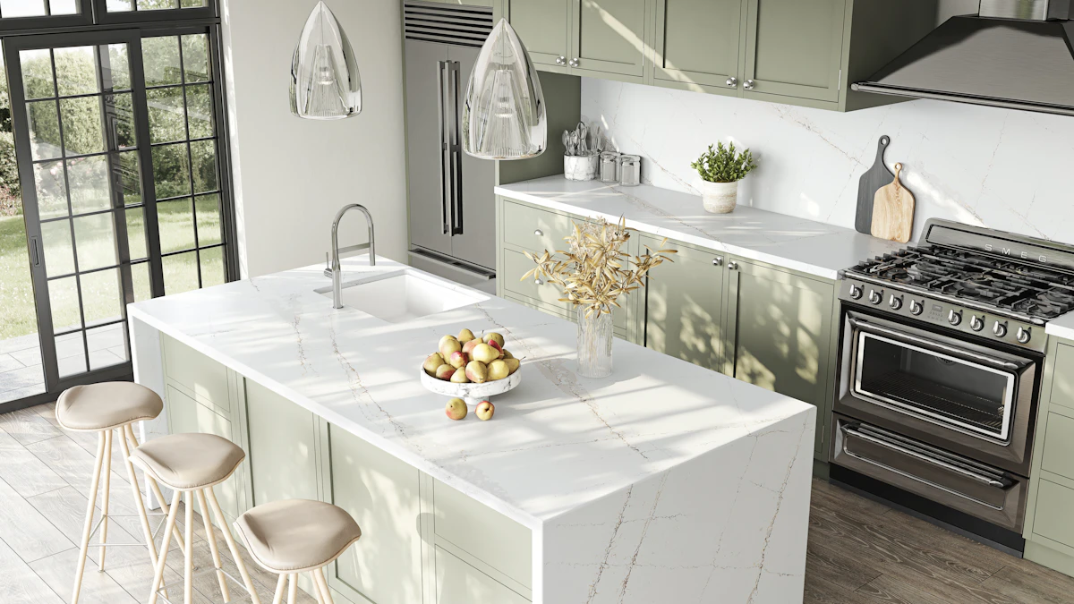 Toscana Cream Quartz scene 2