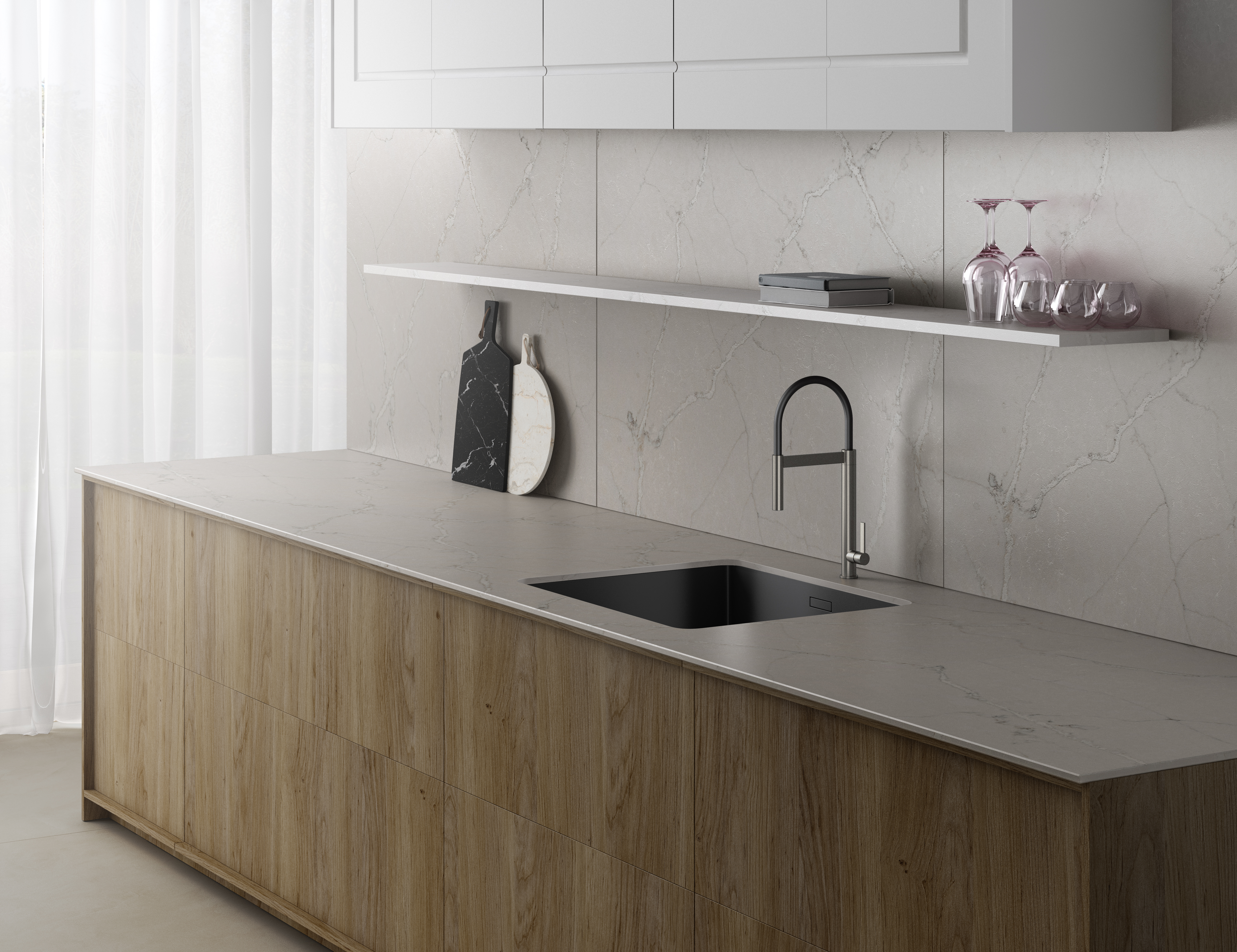 Silestone Victorian Silver - Cosentino