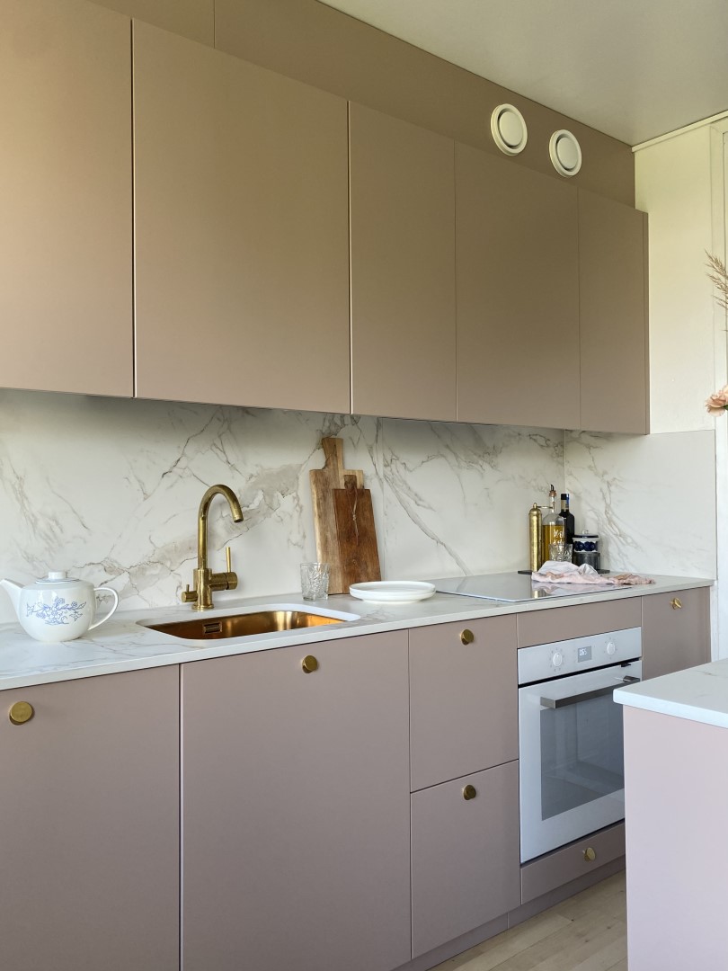 Dusty Pink kitchen