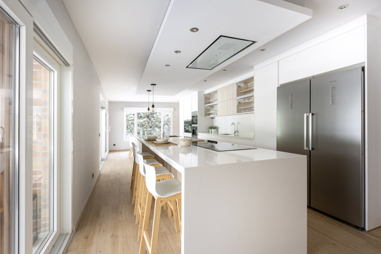 Cocina white Silestone Eternal Statuario - CJR